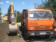 услуга экскаватора и камаза