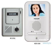 Видеодомофон,  комплект KOCOM KCV-350+KC-D32