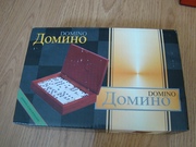 Настольная игра Домино в деревянной упаковке