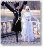 Кавказкие танцы Лезгинка