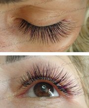 Наращивание 3D LASHES ресниц