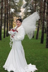  Эксклюзивное свадебное платье