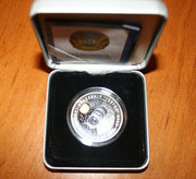 серебряные монеты из серии 
