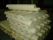 Производство скорлуп из пенополиуретана для теплоизоляции труб