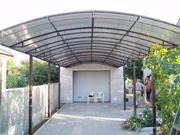 Навесы с полигалью, ангары, ворота, заборы, установка автоматики