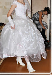 роскошное свадебное платье недорого 