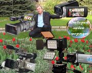 Видеосъемка FullHD,  3D,  HD,  DV форматов в Алматы