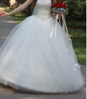 стильное свадебное платье