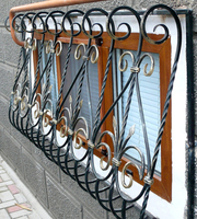 Кованые решетки на окна,  качество,  надежность,  оригинальный дизайн