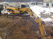 Земляные работы , разработка котлованов, траншей, планировка территории