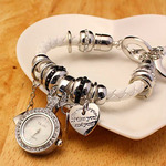 Часы-подвеска с браслетом в стиле «PANDORA»