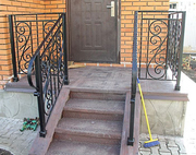Кованые перила на заказ