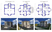 Готовый проект коттеджа № 01-07
