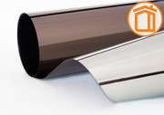 Зеркальные,  солнцезащитные оконные пленки Silver Bronze 15