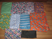 Продаю ткань - ситец сделано в СССР. Отрезы разного размера.