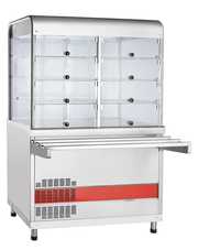 Прилавок-витрина Abat ПВВ(Н)-70КМ-С-НШ  (на заказ) используется в сост