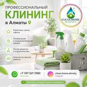 Профессиональный клининг в Алматы